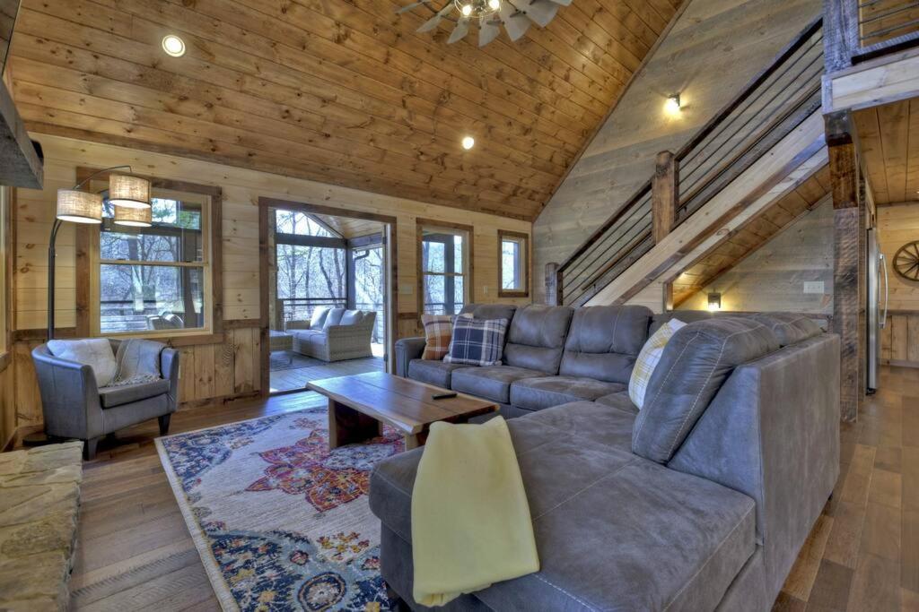 Rosewood Retreat - Hot Tub Fire Pit Pool Table Villa Blue Ridge Exterior foto