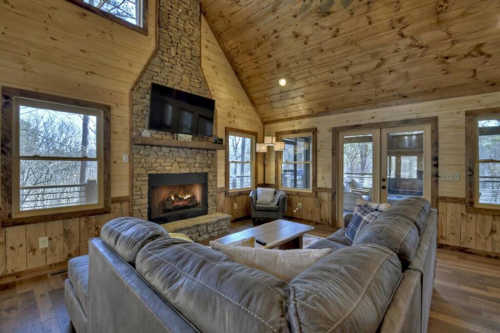 Rosewood Retreat - Hot Tub Fire Pit Pool Table Villa Blue Ridge Exterior foto